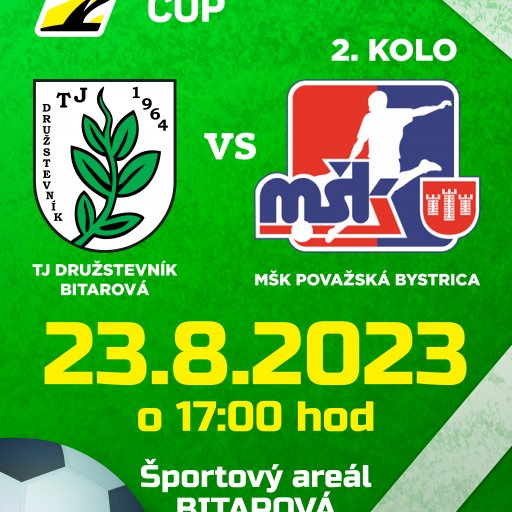 Obec Bitarová - Futbalový zápas TJ Družstevník Bitarová proti MŠK Považská Bystrica 2023 v2